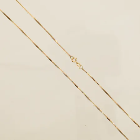 Kedja Venezia längd 60cm bredd 1,1mm GHA 18K Vikt: 6,6 g
