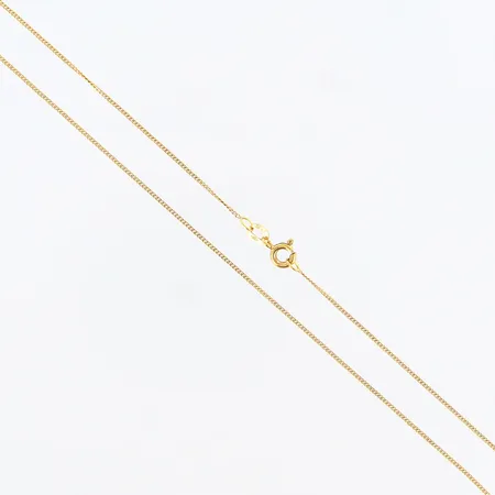 Kedja Pansar längd: 37,5cm, bredd: 1mm, 18K Vikt: 1,6 g