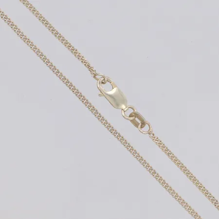 Kedja Pansar längd 38cm, bredd 1,6mm, Guldfynd, silver 925/1000 Vikt: 2,7 g