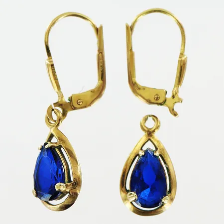 Örhängen creoler 23x19mm ihålig 22K. Vikt: 4,4 g