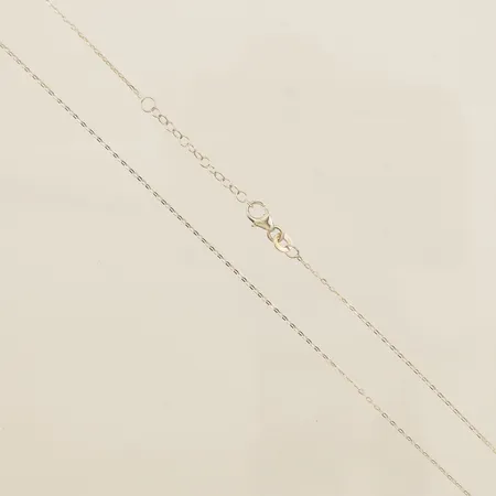 Kedja Ankar längd 45cm bredd 1,0mm justerbar GHA silver 925/1000 Vikt: 1,2 g