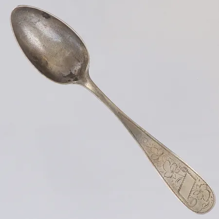 Sked, längd 14,5cm, repig, silver 800/1000 Vikt: 17,4 g