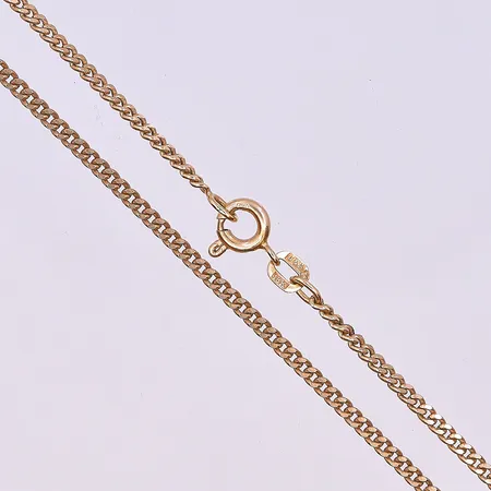 Armband Bismarck längd 19 cm bredd 3 mm 18K. Vikt: 3,5 g