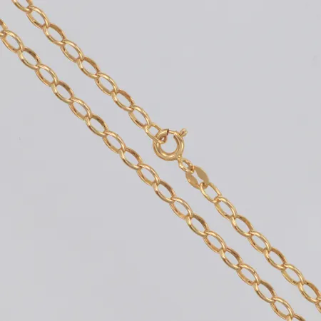 Kedja längd 45cm, bredd 2,9mm, GHA, 18K Vikt: 2,5 g