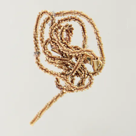 Kedja Pansar längd 42cm bredd 0,9mm 18K Vikt: 1,6 g