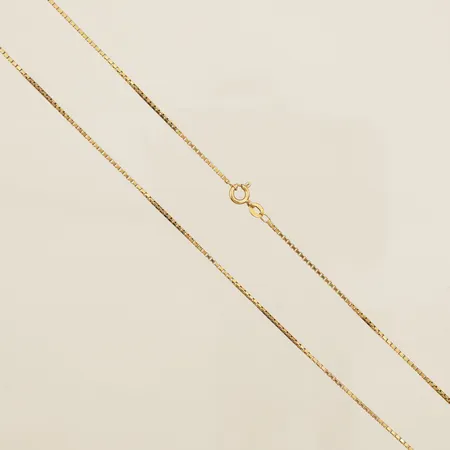 Kedja Venezia längd 51cm bredd 1,2mm 18K Vikt: 6 g