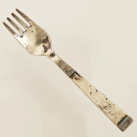 Gaffel 13,5cm år 1975 silver 830/1000 Vikt: 23,5 g