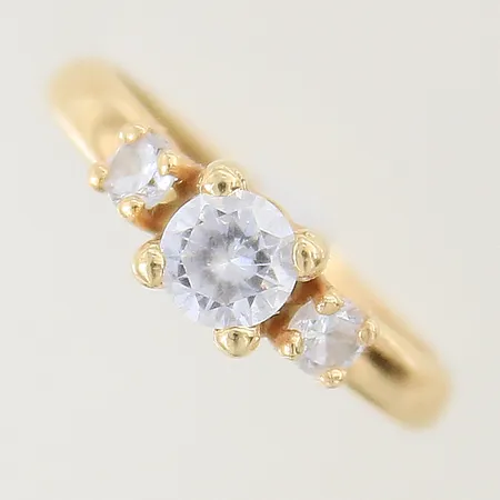Hänge med diamanter 13 x ca 0,005ct 15x9mm 18K  Vikt: 0,7 g