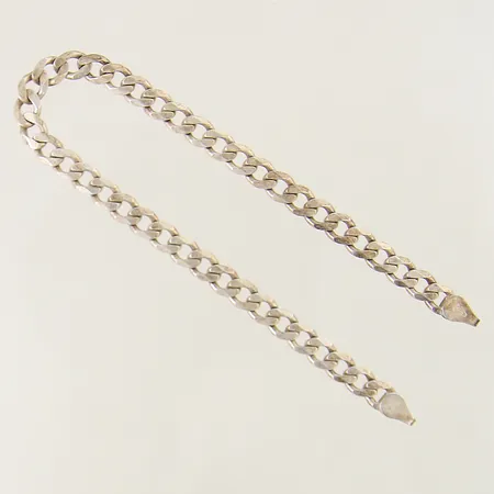 Armband X-länk med dekor av knappar längd 19,5cm bredd 6mm en knapp lös silver 925/1000 Vikt: 6,9 g