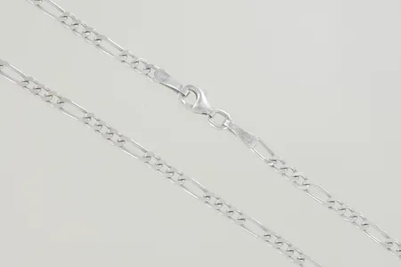 Halskedja längd 61 cm bredd 3 mm,silver 925/1000 Vikt: 8,8 g