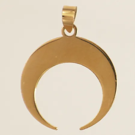 Hänge längd 23,8mm bredd 17,7mm 18K Vikt: 0,8 g