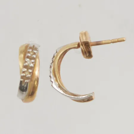 Örhängen 7mm 18K 1,3g.