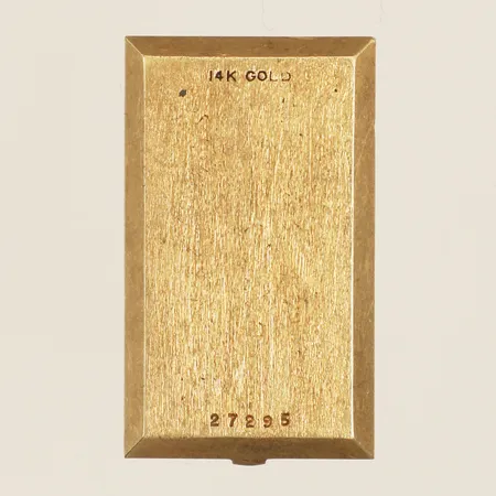 Del av klocka Universal Genève 32,7x19,4mm 14K Vikt: 6,6 g
