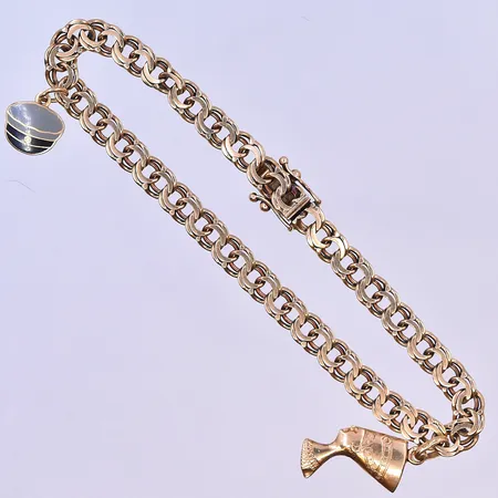 Diverse guld 18K. Vikt: 17,6 g