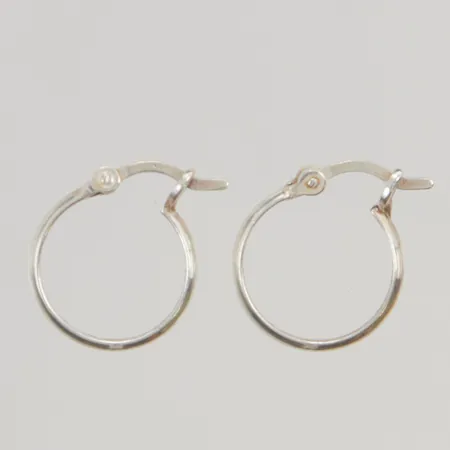 Örhängen 15mm förgyllda 925/1000 Silver 1,8g.