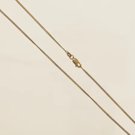 Kedja Pansar längd 40cm, bredd 1,5mm förgyllt silver 925/1000 Vikt: 2,9 g