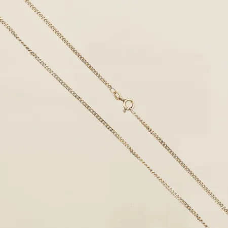 Kedja Pansar längd 37,5cm, bredd 2,1mm silver 925/1000 Vikt: 4,2 g