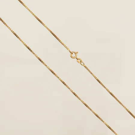 Kedja Venezia längd 45cm, bredd 1,3mm Balestra 18K  Vikt: 6,3 g