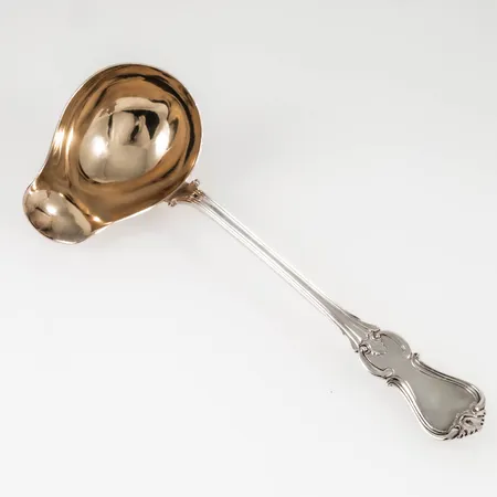 En matsked Georg Jensen Copenhagen längd 189mm, silver 925/1000 46,4g.