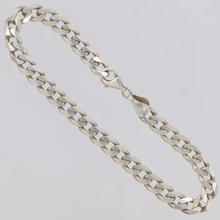 Armband Pansar längd 20,5cm, bredd 6,2mm, skadat, del av lås saknas, silver 925/1000  Vikt: 14,4 g