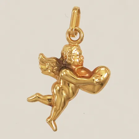 Hänge ängel längd 22mm, bredd 12mm 18K Vikt: 0,6 g