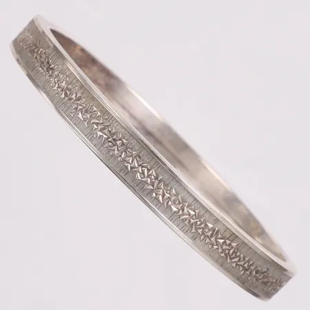 Armring stel Ø69 mm öppningsbar silver 835/1000 Vikt: 23,8 g