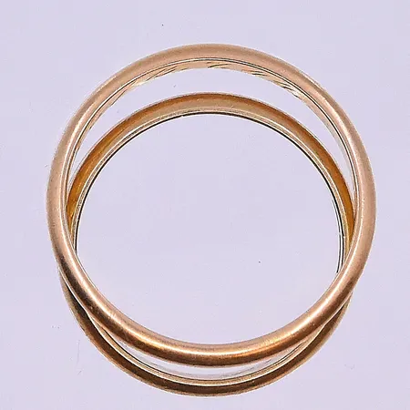 Collier doserad Bismarck Guldfynd längd 50,5cm bredd 3-6mm 18K. Vikt: 12,2 g