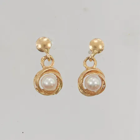 Örhängen 19mm 18K 1,7g.