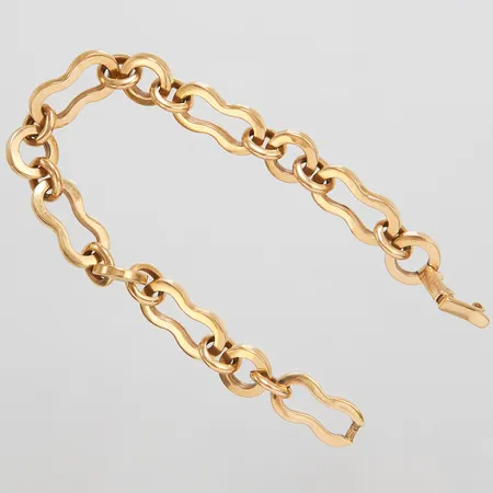 Armband ihåligt längd 20,5cm bredd 10mm, Connings, 18K Vikt: 20,5g Vikt: 20,5 g