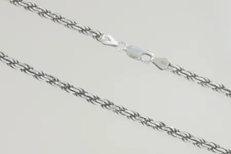 Halskedja cordell längd 51 cm bredd 4 mm, silver 925/1000 Vikt: 30 g