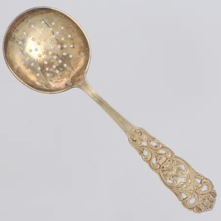 Sockerströare ca 13,5cm, Norge, importstämplad, 830/1000 silver Vikt: 23,2 g
