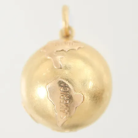Hänge hjärta 10x8,3mm repig 18K  Vikt: 0,4 g