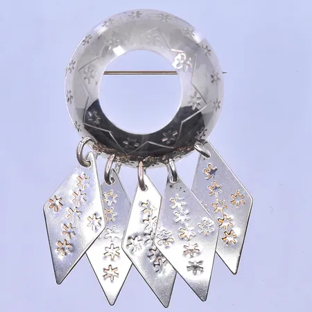 Ring stl:19½ bredd 2-7 mm 14K. Vikt: 2,2 g