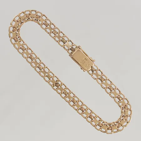 Collier Bismarck 44,5cm bredd 4-7mm 18K 20,2g.