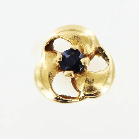 Ring slät stl:16¼ bredd 4mm, gravyr, 9K Vikt: 2,1 g