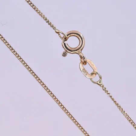 Ring thai stl: 16½ bredd 5-13mm skev skena 23K. Vikt: 3,7 g