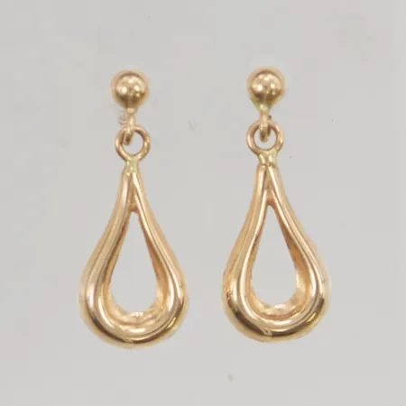 Örhängen 21mm 18K 1,0g.
