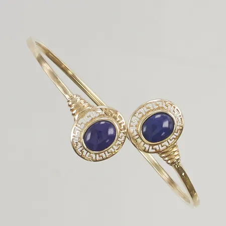 Ring stl:18½ bredd 10mm 14K 1,7g.