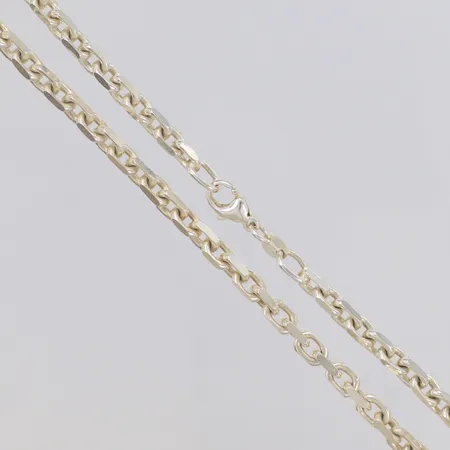 Kedja Ankar längd 50cm, bredd 4mm, GHA, silver 925/1000  Vikt: 27,3 g