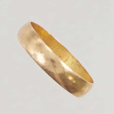 Ring stl:17½ bredd 4mm skev, 21K 2,3g.