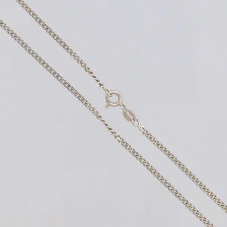Kedja Pansar Guldfynd, 50cm, bredd 2mm, 925/1000 silver Vikt: 5,5 g
