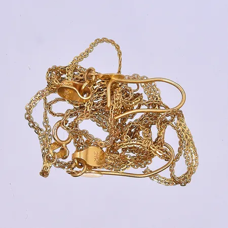 Hänge fyrklöver stl: 40x26mm 22K. Vikt: 5,2 g