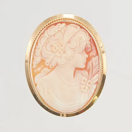 Ring stl:19¼ gravyr 18K 3,6g.