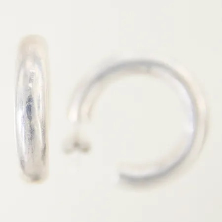 Örhängen 18,6 x 13,2mm clips silver 925/1000 Vikt: 6,2 g
