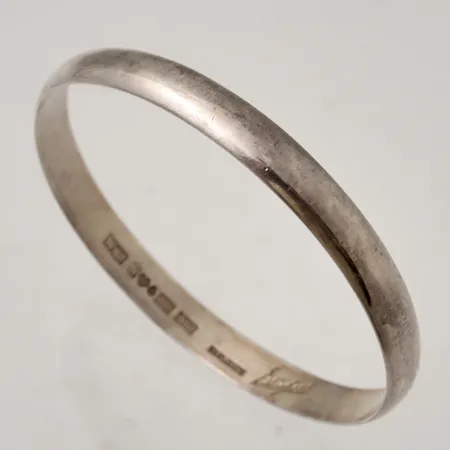 Armring 20,5cm, bredd 68mm, Stigbert för Waldemar Atelje, 1975, silver 925/1000, 25,09g.