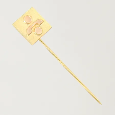 Kravattnål 10,2 x 10,2mm 14K Vikt: 1,9 g