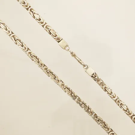 Kedja Kejsar längd 58cm bredd 7,4mm 925/1000 silver Vikt: 148,5 g