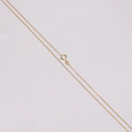 Kedja Pansar längd 50cm bredd1,1mm 18K Vikt: 2,5 g