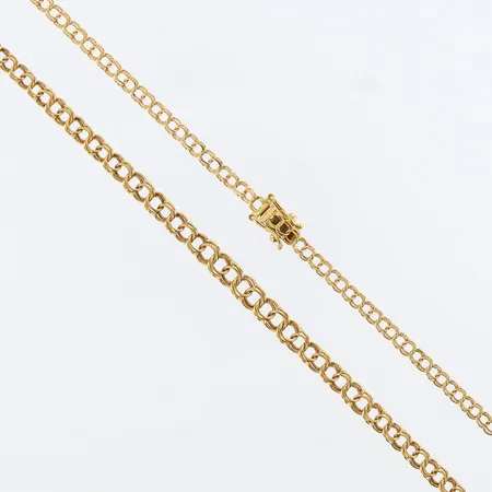Collier Bismarck doserad längd: ca 43cm, bredd: 3-5mm, 18K Vikt: 8,6 g
