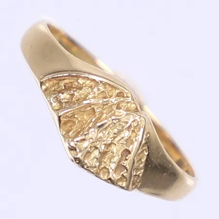 Ring med vita stenar stl:17¼ bredd 4mm, tvåfärgad, 18K  Vikt: 4,7 g